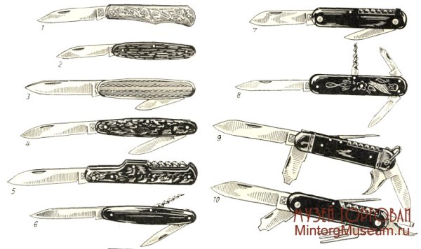 Нож складной РОСИНСТРУМЕНТ