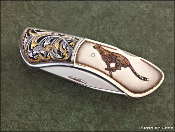 Скримшоу на складных ножах