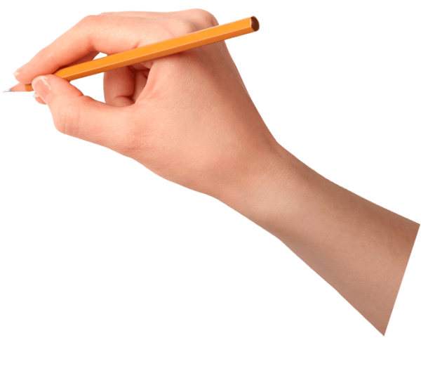 Руки карандашом