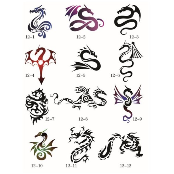 Тату хной для мальчиков легкие