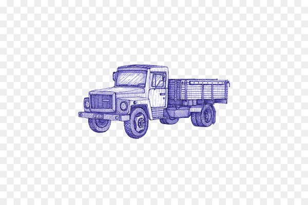 КАМАЗ Вольво сбоку 450 нарисовав