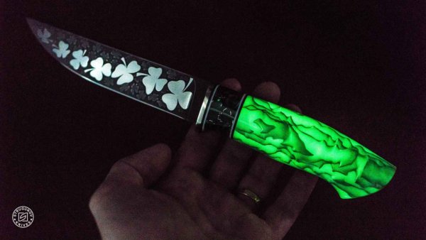 Прозрачная рукоять для ножа