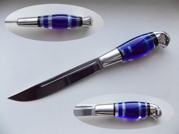 Нож с наборной ручкой