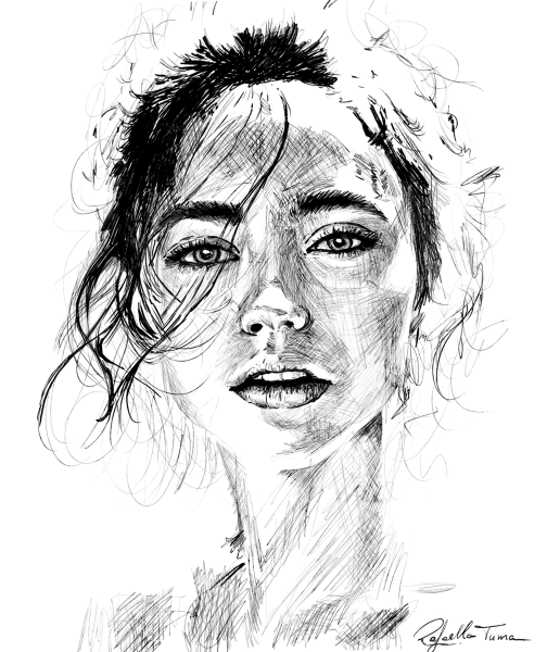 Скетч портрет