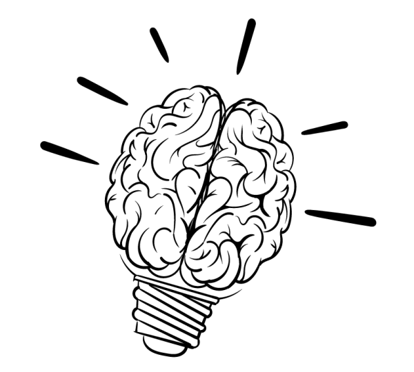Мозг векторное изображение