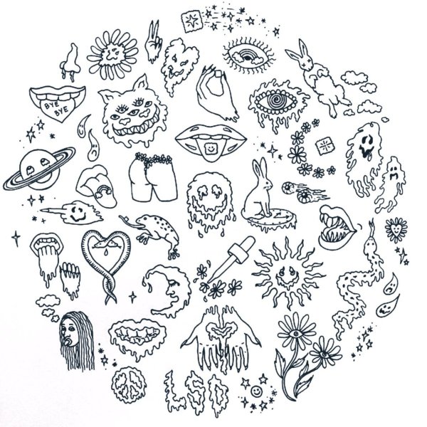 Handpoke эскизы