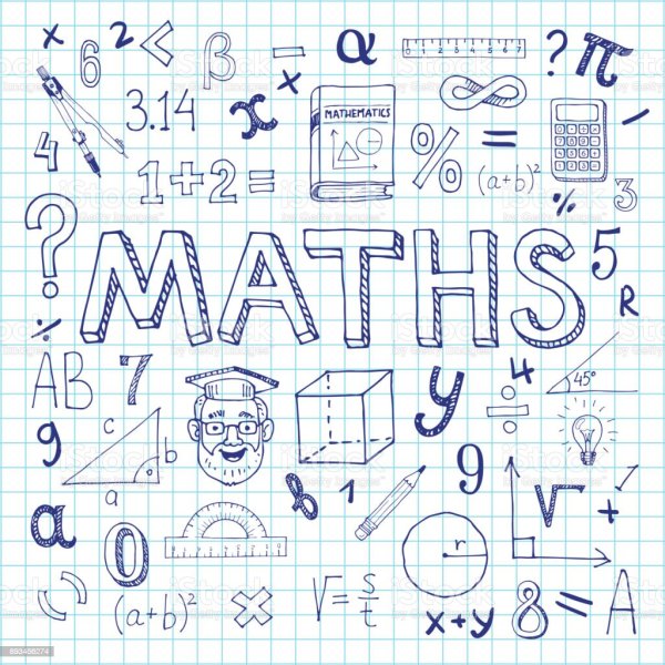 Математика обложка для тетради