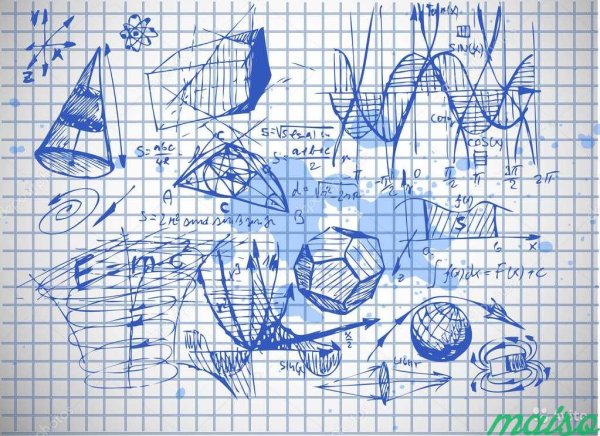 Физико математические рисунки