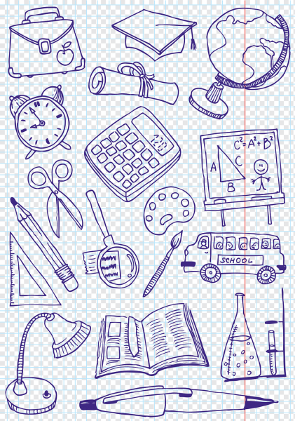 Рисунки на школьную тему