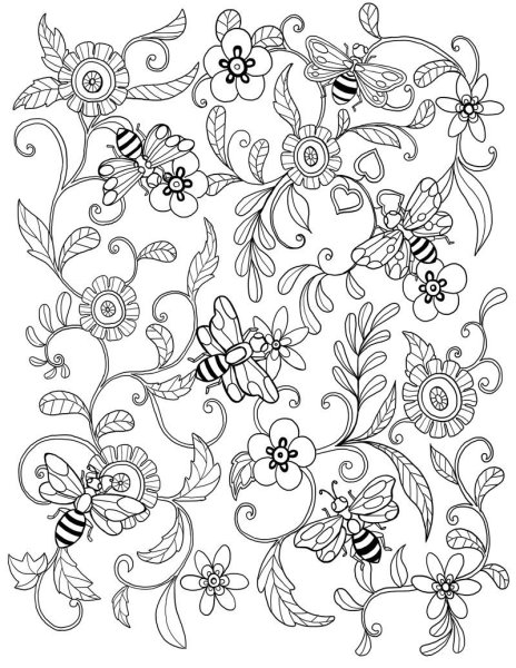 Разукрашки для успокоения нервов