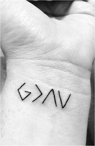 Прикольные татушки ручкой на руке