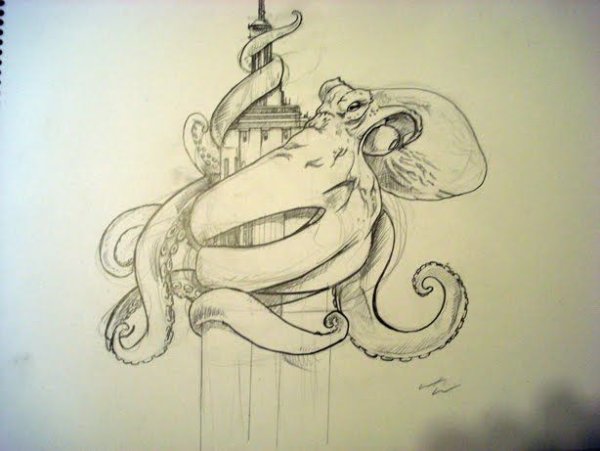 Маяк с щупальцами