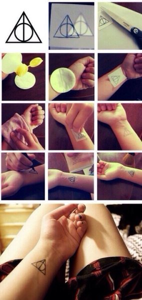 Как сделать татуировку