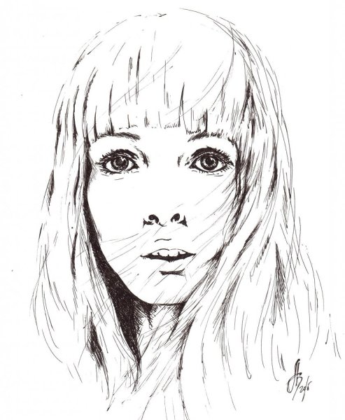 Лана дель Рей рисунок