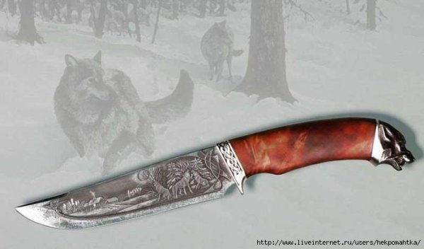 Нож "волк" м018