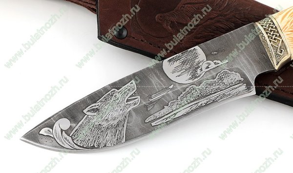 Нож Рыбак-2 рукоять дерево
