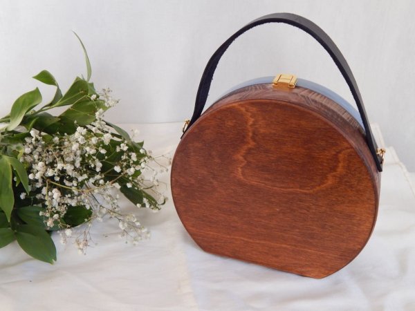 Дизайнерские сумки из дерева