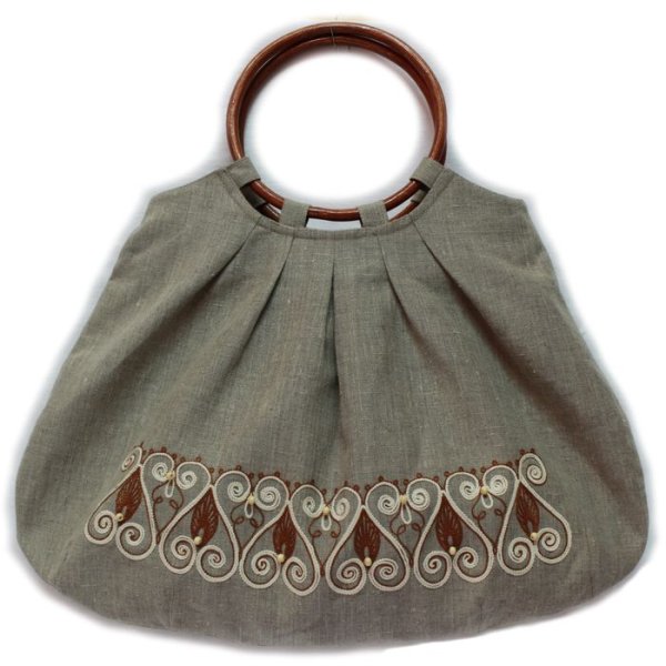 Сумка с круглыми ручками