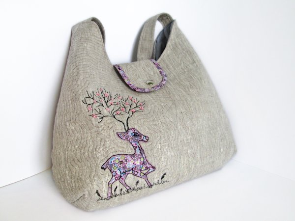 Сумки из льна своими руками