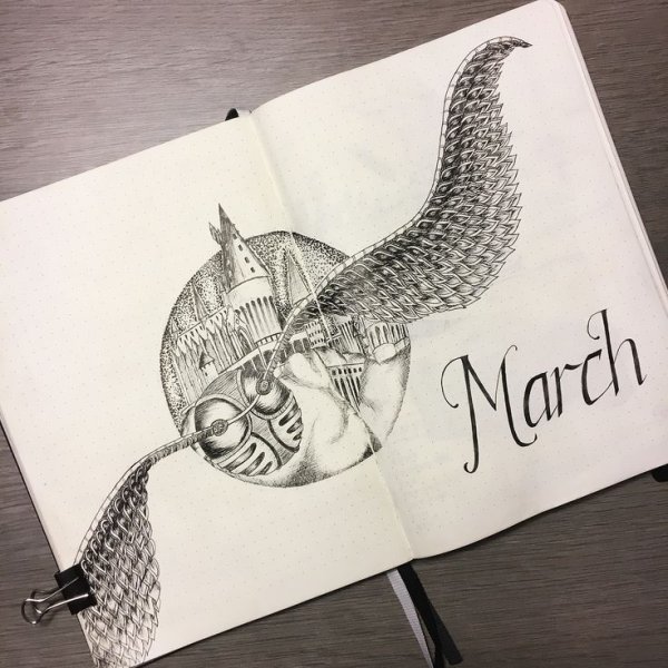 Идеи для рисунков Гарри Поттер