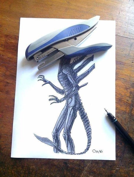 Степлер чужой