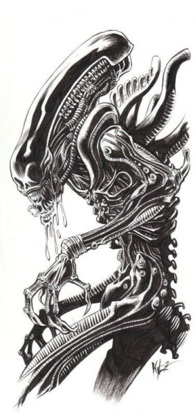 Чужой биомеханика