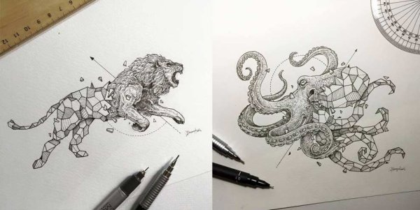 Керби Розанес осьминог