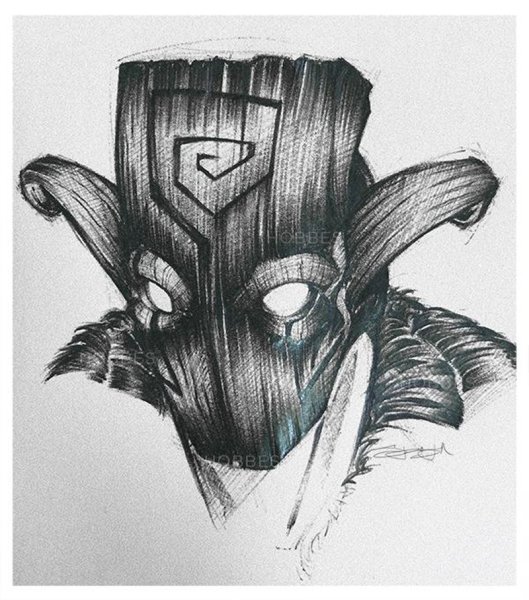 Джаггернаут дота 2 эскиз