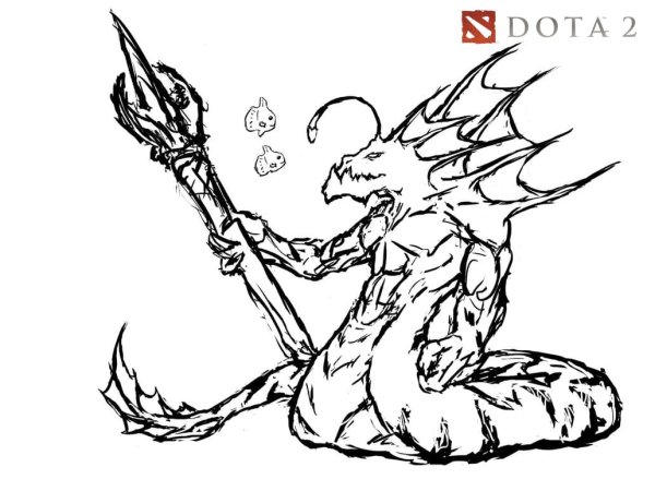 Персонаж дота 2 Shadow Fiend