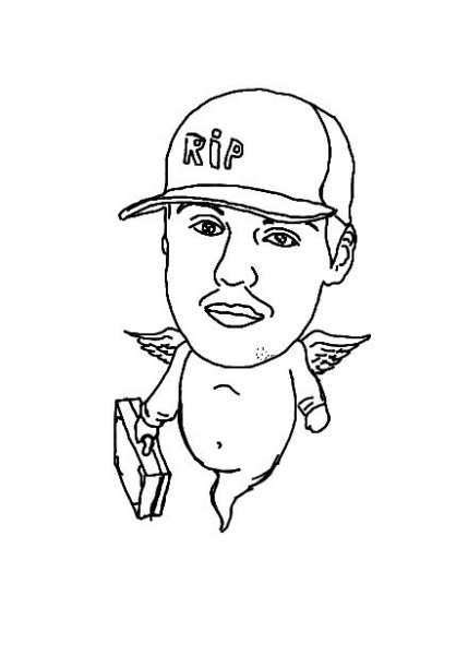 Гуф нарисованный