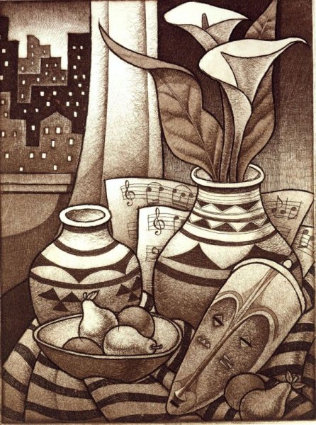 Графический натюрморт