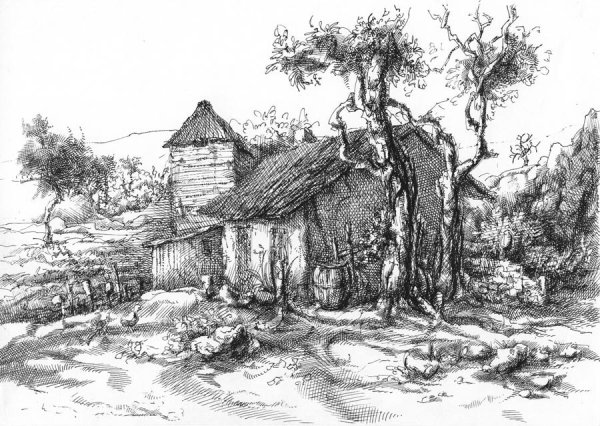 Лес Зентангл