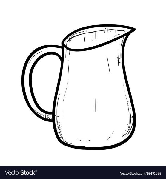 Кувшин контур