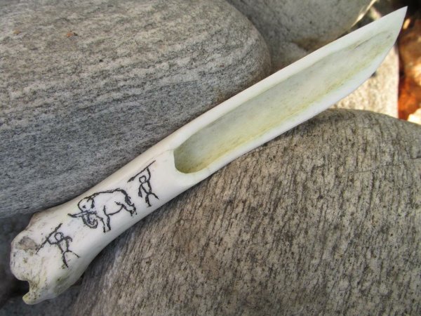 Якутский костяной нож