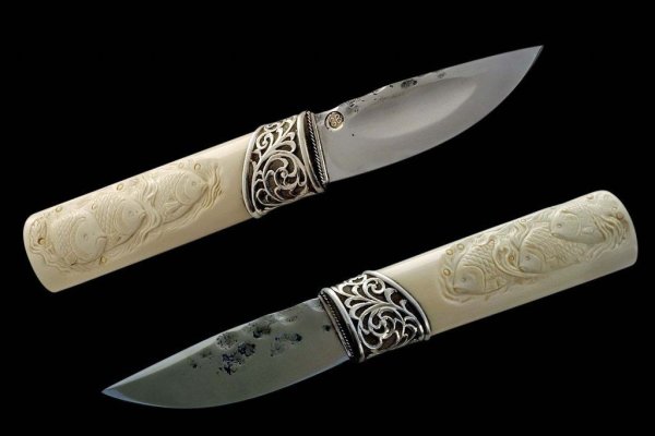 Резные накладки на нож