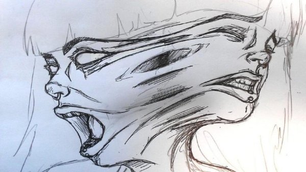 Боль карандашом