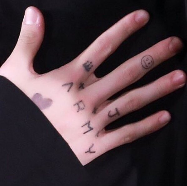 АРМИ тату БТС Чонгука