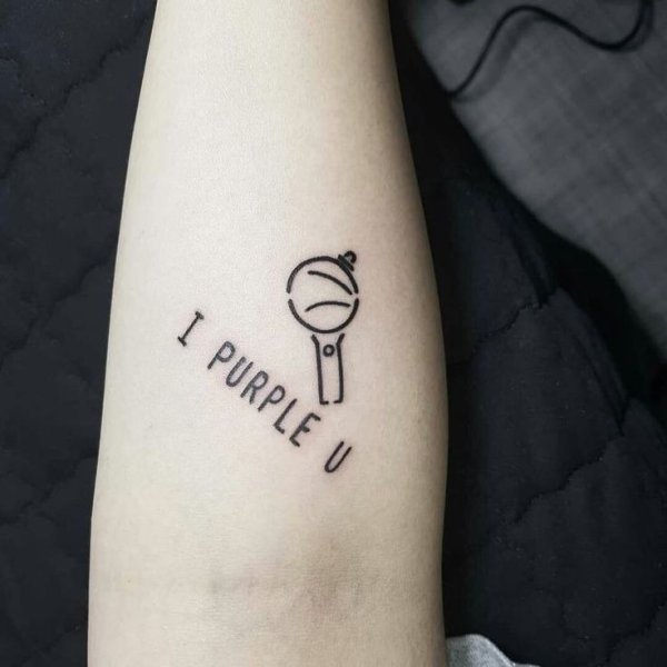 Мини тату для АРМИ БТС