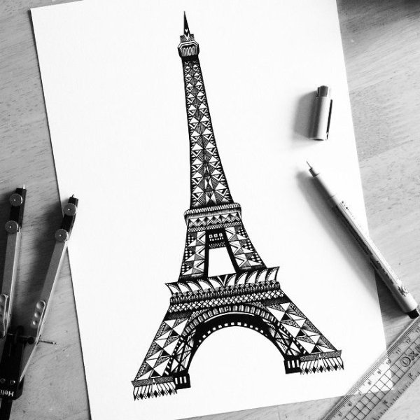 Набросок эльфовой башни