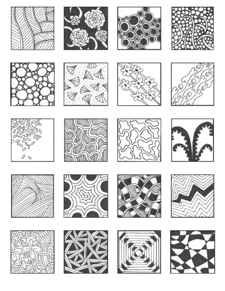 Зенарт узоры для начинающих