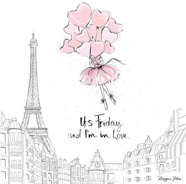 Меган Хесс иллюстрации Париж