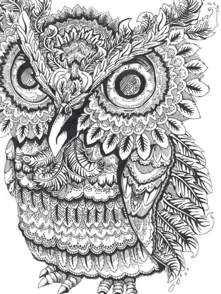 Дудлинг Мандала