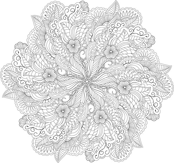 Антистресс раскраски Ловец снов