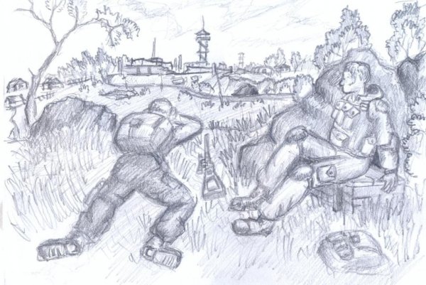 Рисунки на тему сталкер