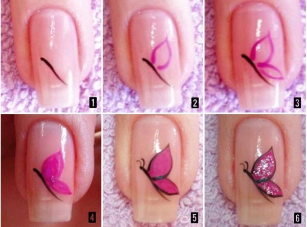 Рисование на ногтях для новичков
