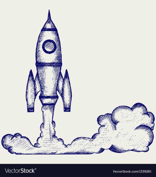 Ракета карандашом