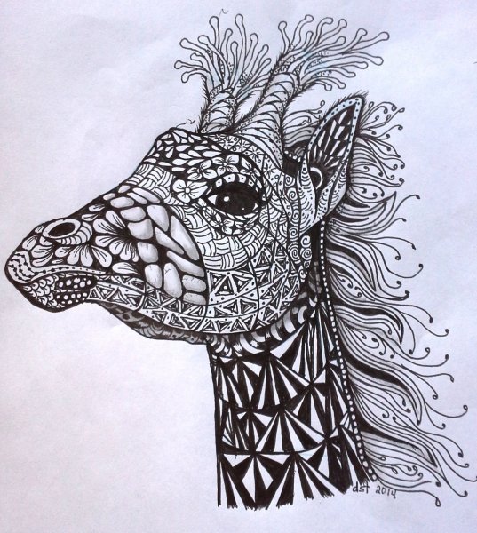 Геометрический Жираф