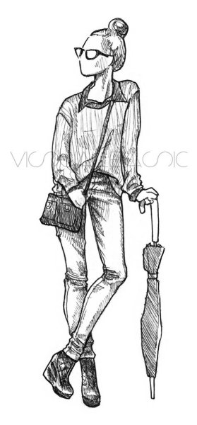 Зарисовки людей