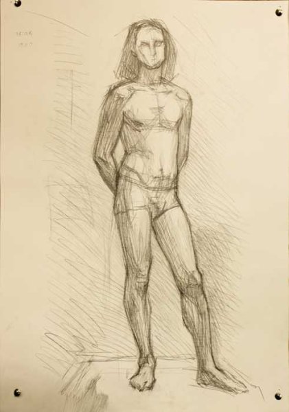 Раскраска юноша и девушка