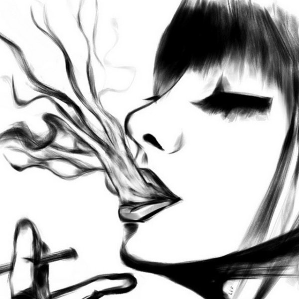 Сигарета рисунок